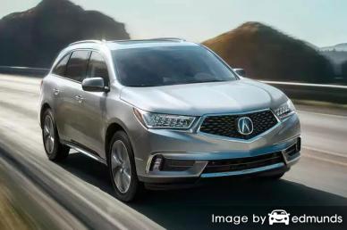Insurance rates Acura MDX in Philadelphia